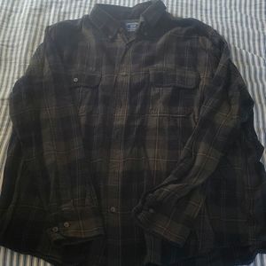 Mens long sleeve flannel